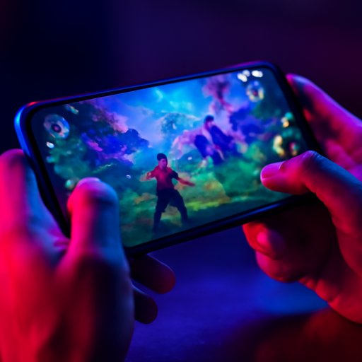 BDGame মোবাইলে মেনু খোলা